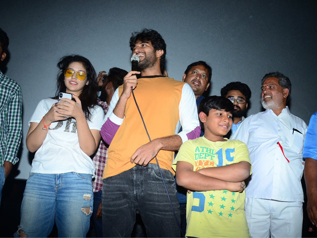 Taxiwala Movie Team At Gokul Theatre